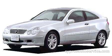 MERCEDES BENZ C CLASS SPORTS COUPE C200 KOMPRESSOR