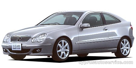 MERCEDES BENZ C CLASS SPORTS COUPE C180 KOMPRESSOR SPORT COUPE