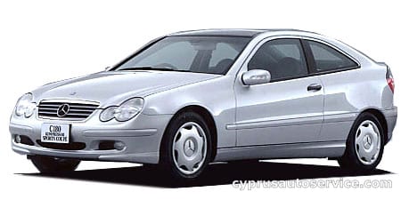 MERCEDES BENZ C CLASS SPORTS COUPE C180 KOMPRESSOR SPORT COUPE