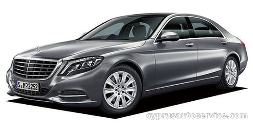 MERCEDES BENZ SCLASS S550E LONG