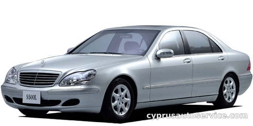 MERCEDES BENZ SCLASS S500 LONG