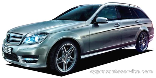 MERCEDES BENZ CCLASS STATIONWAGON C250 BLUE EFFICIENCY STATIONWAGON AVANTGARDE