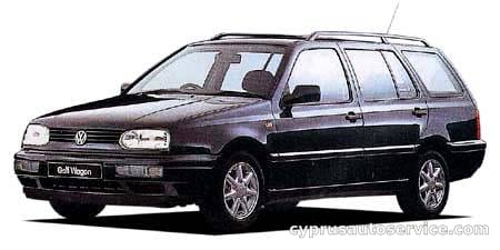 VOLKSWAGEN GOLF WAGON BASE GRADE