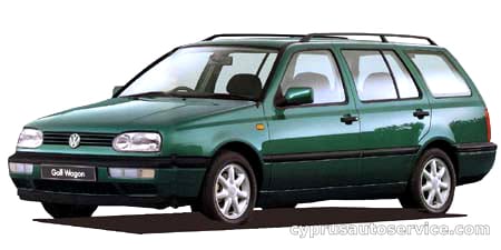 VOLKSWAGEN GOLF WAGON BASE GRADE