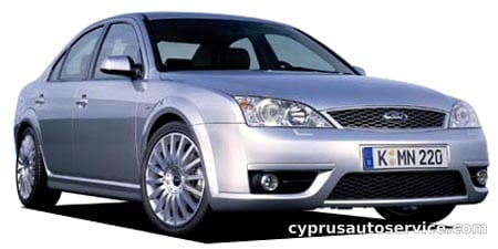 EUROPE FORD MONDEO SEDAN GLX