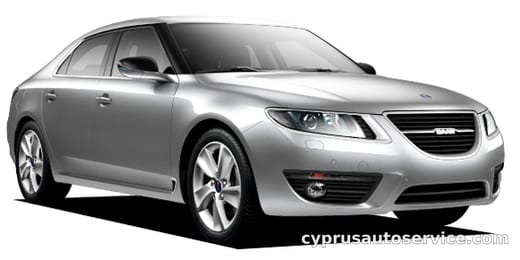 SAAB 95 SERIES 9-5 SEDAN VECTOR
