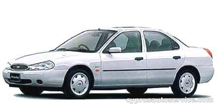 EUROPE FORD MONDEO SEDAN GLX
