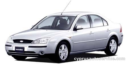 EUROPE FORD MONDEO SEDAN GLX