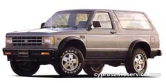CHEVROLET S10 BLAZER