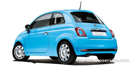 FIAT 500 CIELOBLU