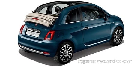 FIAT 500C GRANDE BLU