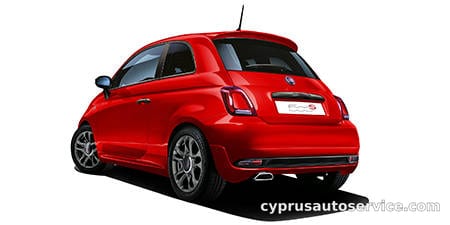 FIAT 500S MANUALE ROSSA