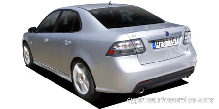 SAAB 93 SERIES 9-3 SPORT SEDAN VECTOR