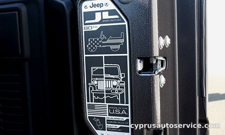 CHRYSLER JEEP JEEP WRANGLER UNLIMITED 80TH ANNIVERSARY EDITION