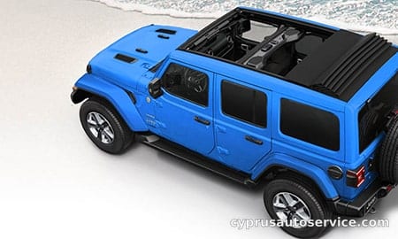 CHRYSLER JEEP JEEP WRANGLER UNLIMITED SAHARA SKY ONE TOUCH POWER TOP