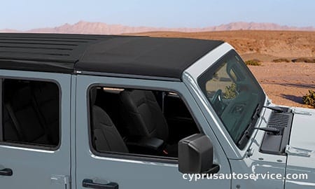 CHRYSLER JEEP JEEP WRANGLER UNLIMITED RUBICON LIMITED EDITION WITH SUNRIDER FLIP TOP FOR HARDTOP