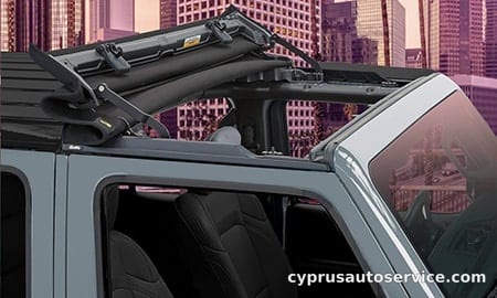 CHRYSLER JEEP JEEP WRANGLER UNLIMITED SPORT LIMITED EDITION WITH SUNRIDER FLIP TOP FOR HARDTOP