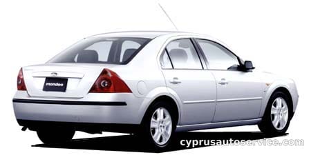 EUROPE FORD MONDEO SEDAN V6 GHIA AERO