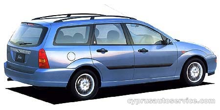 EUROPE FORD FOCUS WAGON 1600GHIA