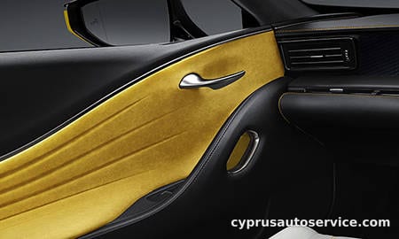LEXUS LC500 LUSTER YELLOW
