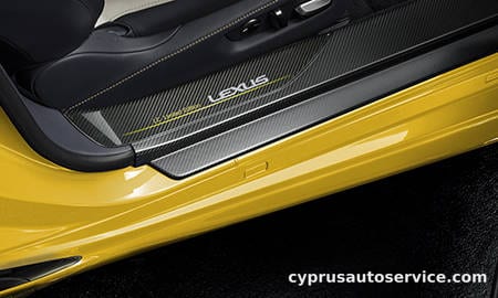 LEXUS LC500 LUSTER YELLOW