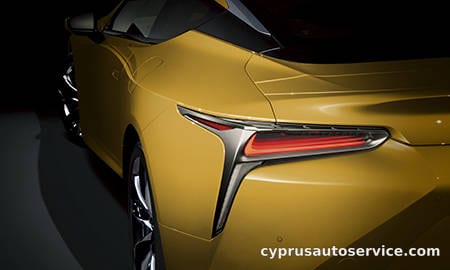 LEXUS LC500 LUSTER YELLOW