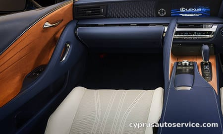 LEXUS LC500 STRUCTURAL BLUE