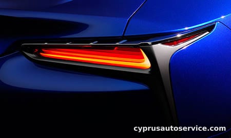 LEXUS LC500 STRUCTURAL BLUE