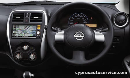 NISSAN MARCH S PLUM INTERIOR