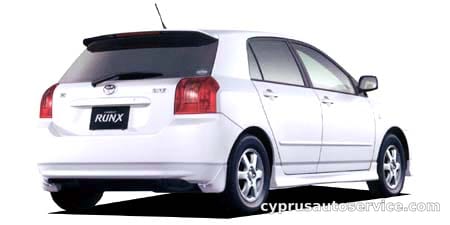 TOYOTA COROLLA RUNX Z AERO TOURER