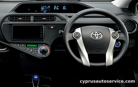 TOYOTA AQUA G BLACK SOFT LEATHER SELECTION
