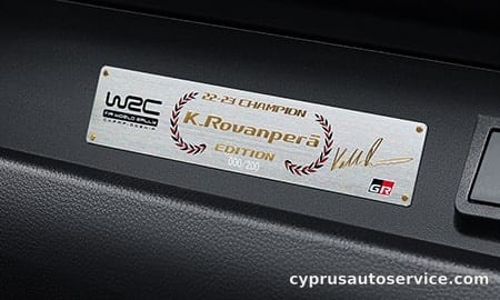 TOYOTA GR YARIS RZ HIGH PERFORMANCE KALLE ROVANPERA EDITION