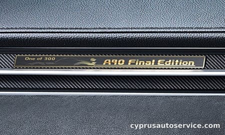 TOYOTA SUPRA A90 FINAL EDITION