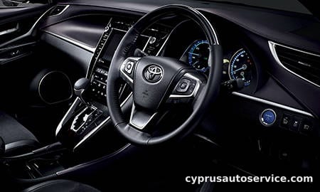 TOYOTA HARRIER HYBRID PREMIUM STYLE MAUVE