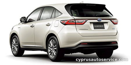 TOYOTA HARRIER HYBRID PREMIUM METAL AND LEATHER PACKAGE