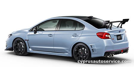 SUBARU WRX STI S 208 NBR CHALLENGE PACKAGE CARBON REAR WING