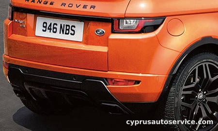 LAND ROVER RANGE ROVER EVOQUE ARANCIO NERO EDITION