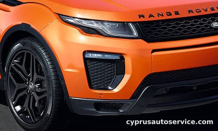LAND ROVER RANGE ROVER EVOQUE ARANCIO NERO EDITION