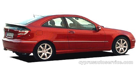 MERCEDES BENZ C CLASS SPORTS COUPE C200 KOMPRESSOR SPORT COUPE EVOLUTION