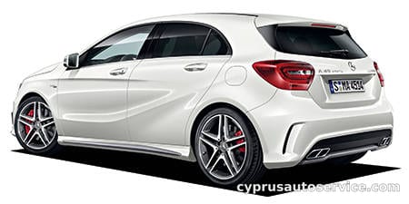 MERCEDES BENZ ACLASS A45 AMG 4MATIC