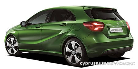 MERCEDES BENZ ACLASS A180 EDITION GREEN