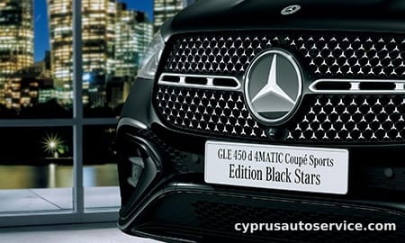 MERCEDES BENZ GLE 450D 4MATIC COUPE SPORTS EDITION BLACK STARS