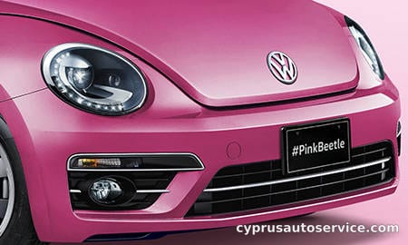 VOLKSWAGEN THE BEETLE HASHTAG PINK BEETLE