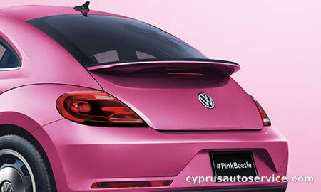 VOLKSWAGEN THE BEETLE HASHTAG PINK BEETLE