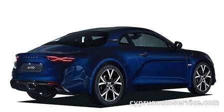 RENAULT ALPINE A110 BLEU ABYSSE