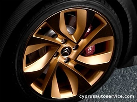 CITROEN DS3 RACING MAT GOLD
