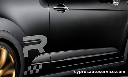 CITROEN DS3 RACING MAT GOLD