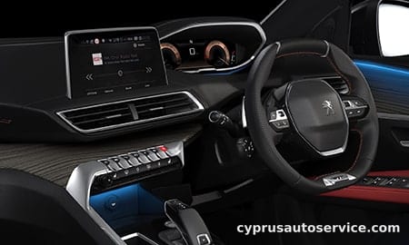 PEUGEOT 3008 GT HYBRID4 RED NAPPA