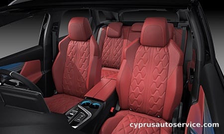 PEUGEOT 3008 GT BLUE HDI RED NAPPA
