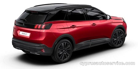 PEUGEOT 3008 GT BLUE HDI BLACK PACK